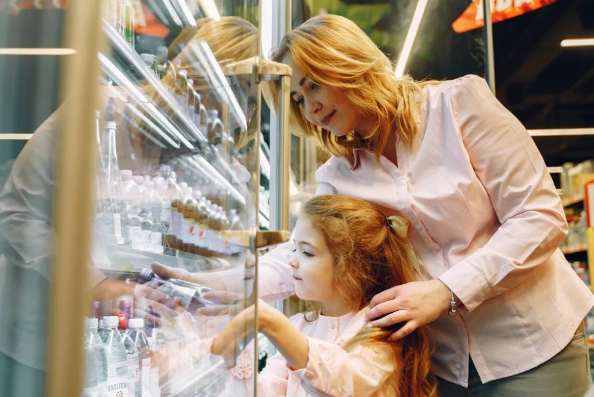 supermarket child